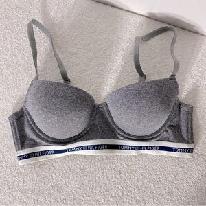 SOLD-Tommy Hilfiger Grey T Shirt Bra 34B